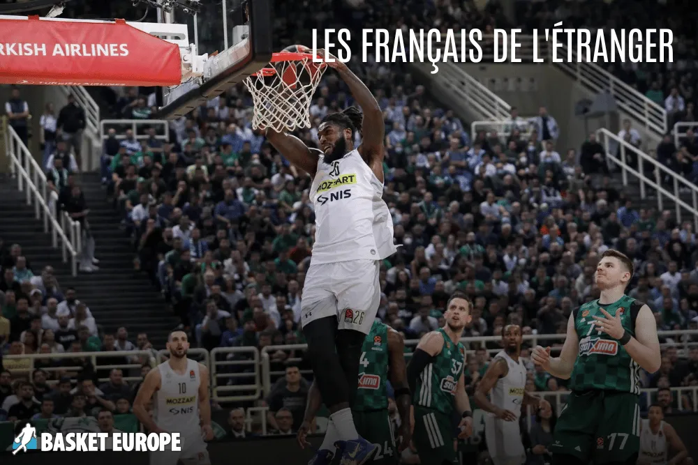 Les Français de l’étranger : Mathias Lessort irrésistible, Jaylen Hoard séduit en Eurocup