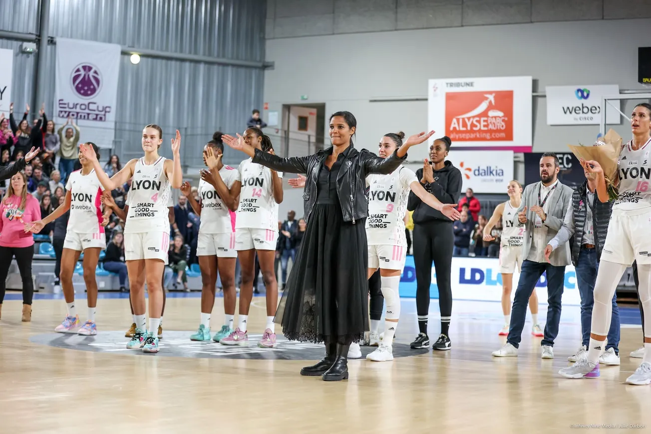 Eurocup féminine : l’ASVEL remporte son match contre Brno sur tapis vert