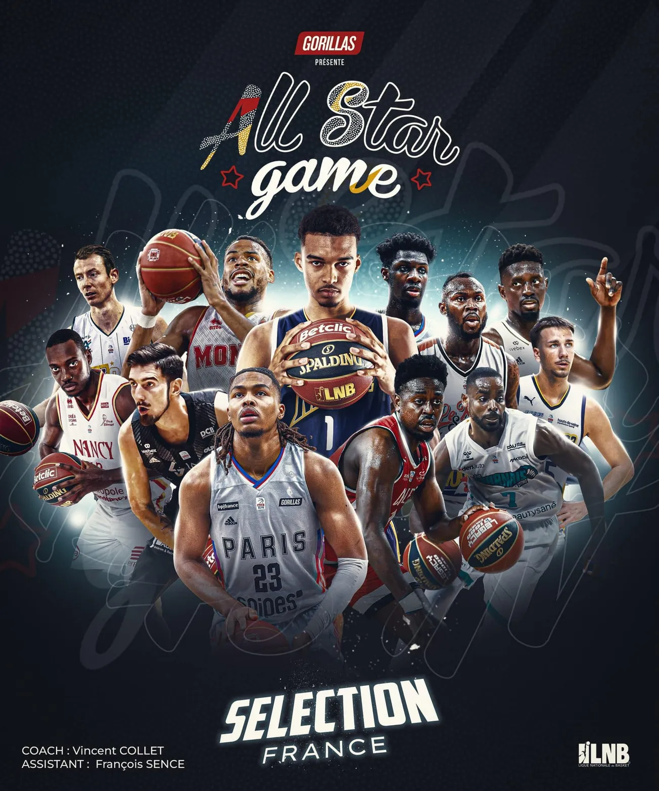La liste des 24 selectionnes pour le All Star Game LNB 2022 Basket Europe