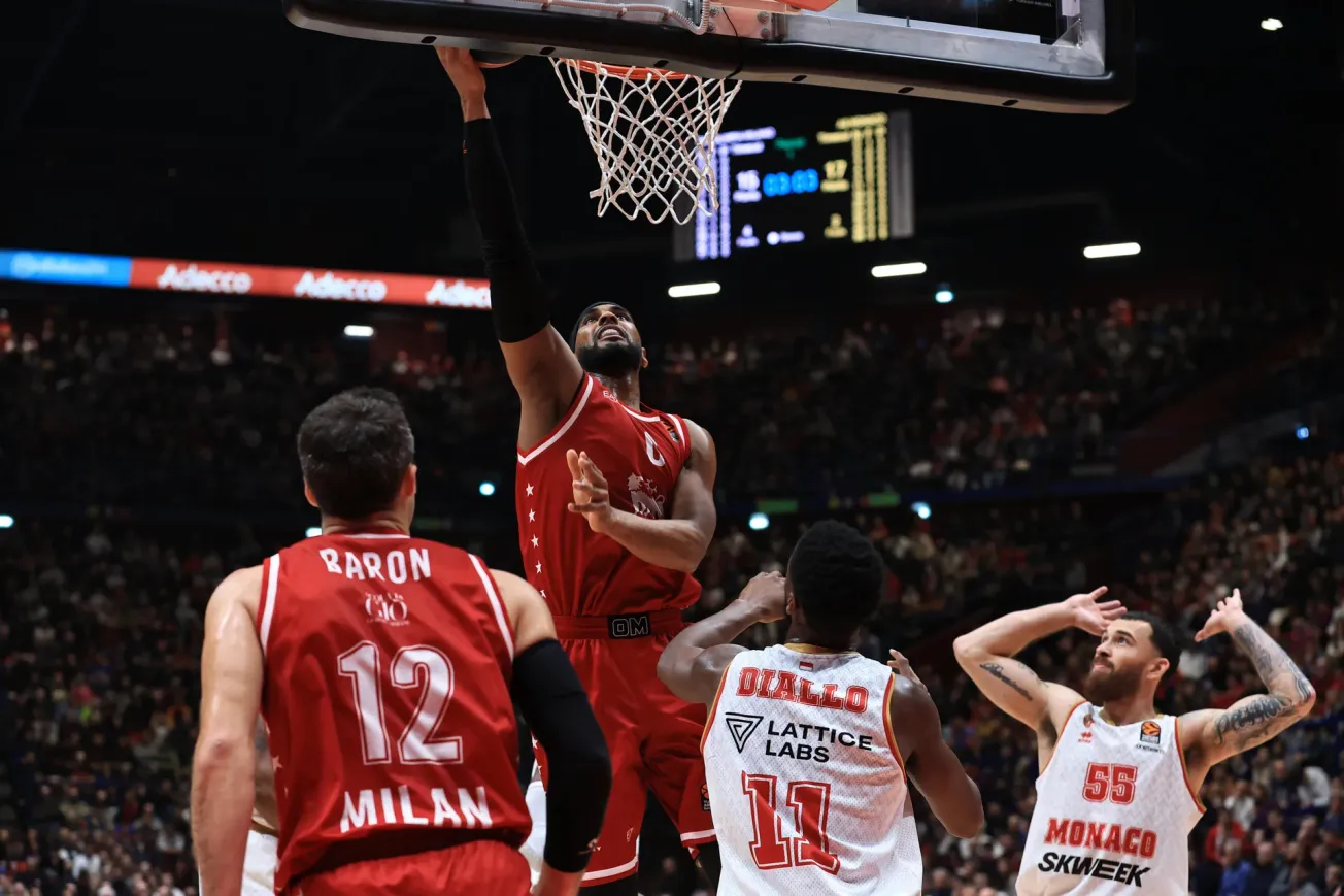 Euroleague : À Milan, Monaco victime du hold-up de la soirée !