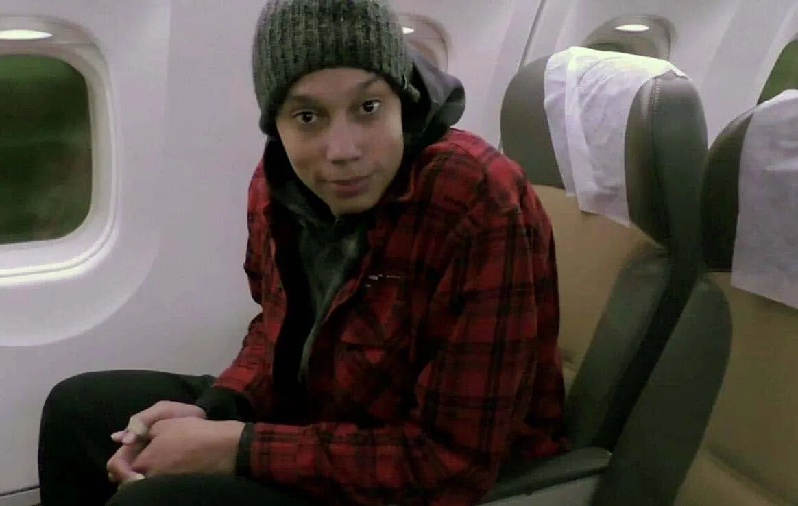 Brittney Griner est arrivée sur le sol américain