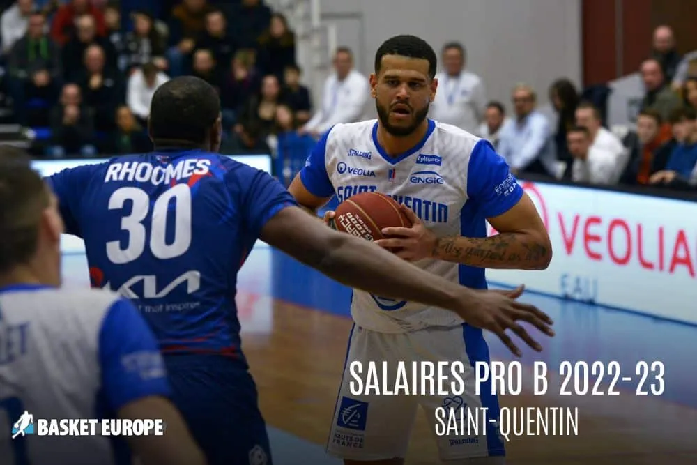 Salaires Pro B 2022-23 – Saint-Quentin : Mathis Dossou-Yovo ultra-rentable