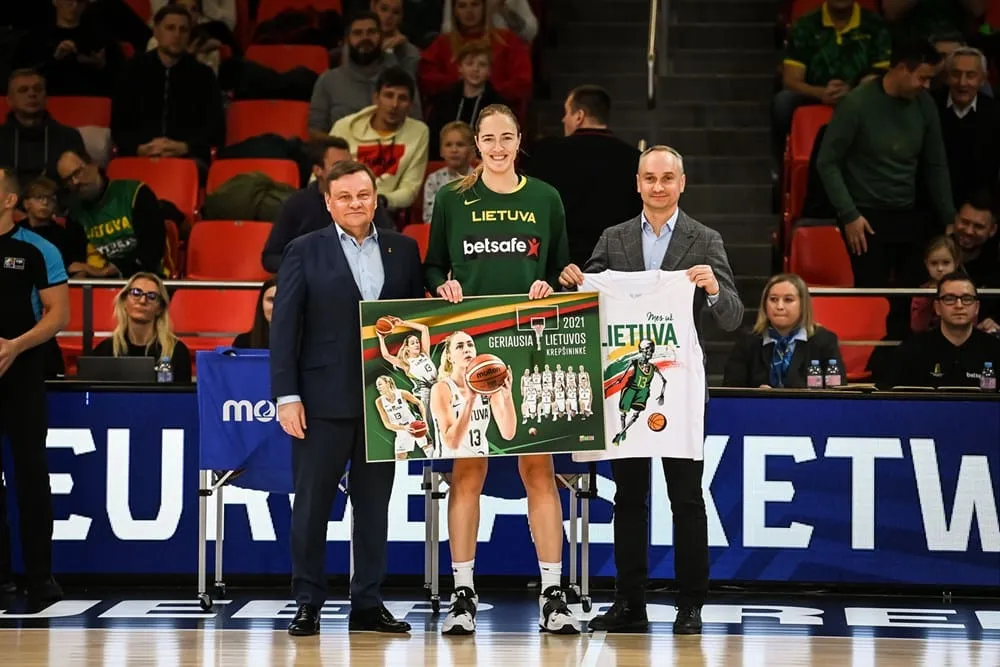 Lituanie-France féminin : Gintarė Petronytė, leader de l’équipe balte