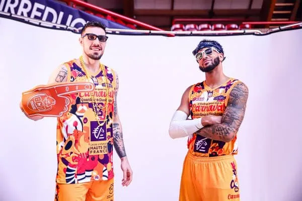 Voici les maillots du BCM Gravelines pour le Carnaval