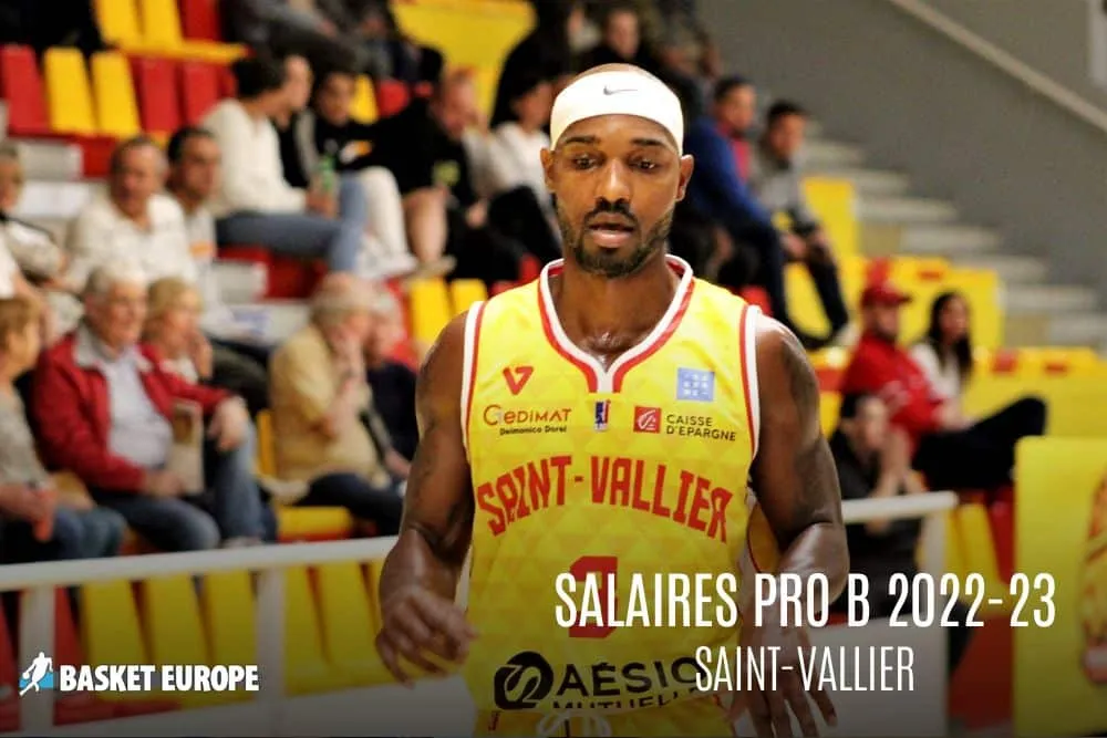 Salaires Pro B 2022-23 – Saint-Vallier : Jazzmarr Ferguson se démène