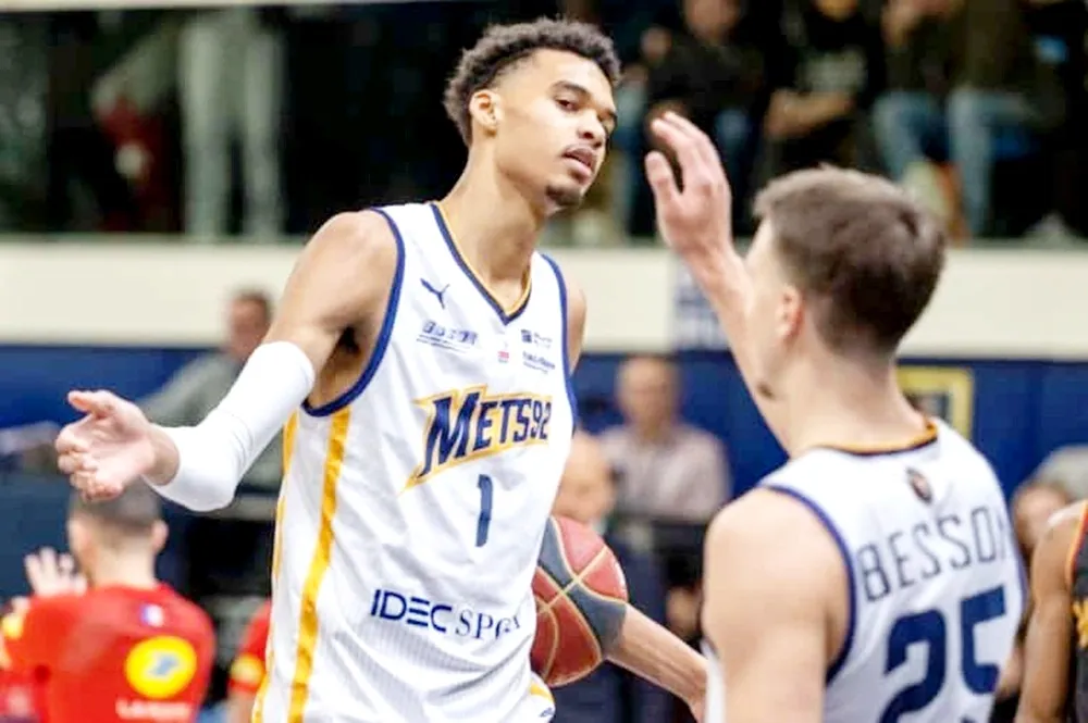 Demi-finale playoffs : Les Mets de Victor Wembanyama enlèvent la première manche contre l'ASVEL