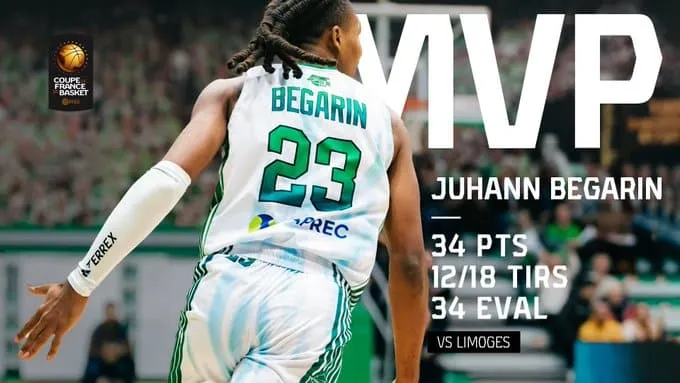 Coupe de France : Juhann Begarin propulse Nanterre en 8e de finale