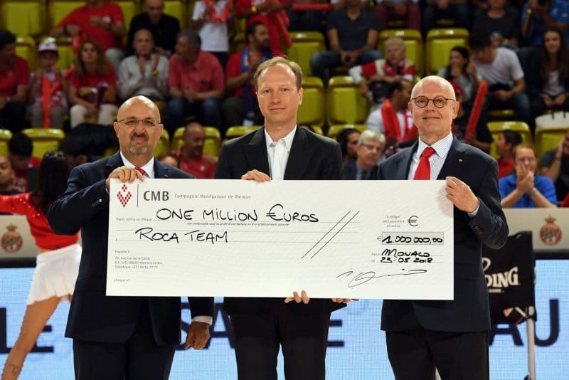 Le chiffre: 1 million d’euros. La contribution des partenaires à l’as monaco – basket europe