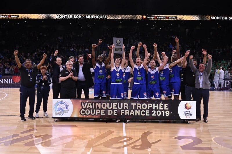 Mulhouse-pfastatt de jean-luc monschau et l’us orthez de paco laulhé vainqueurs des trophées coupe de france – basket europe