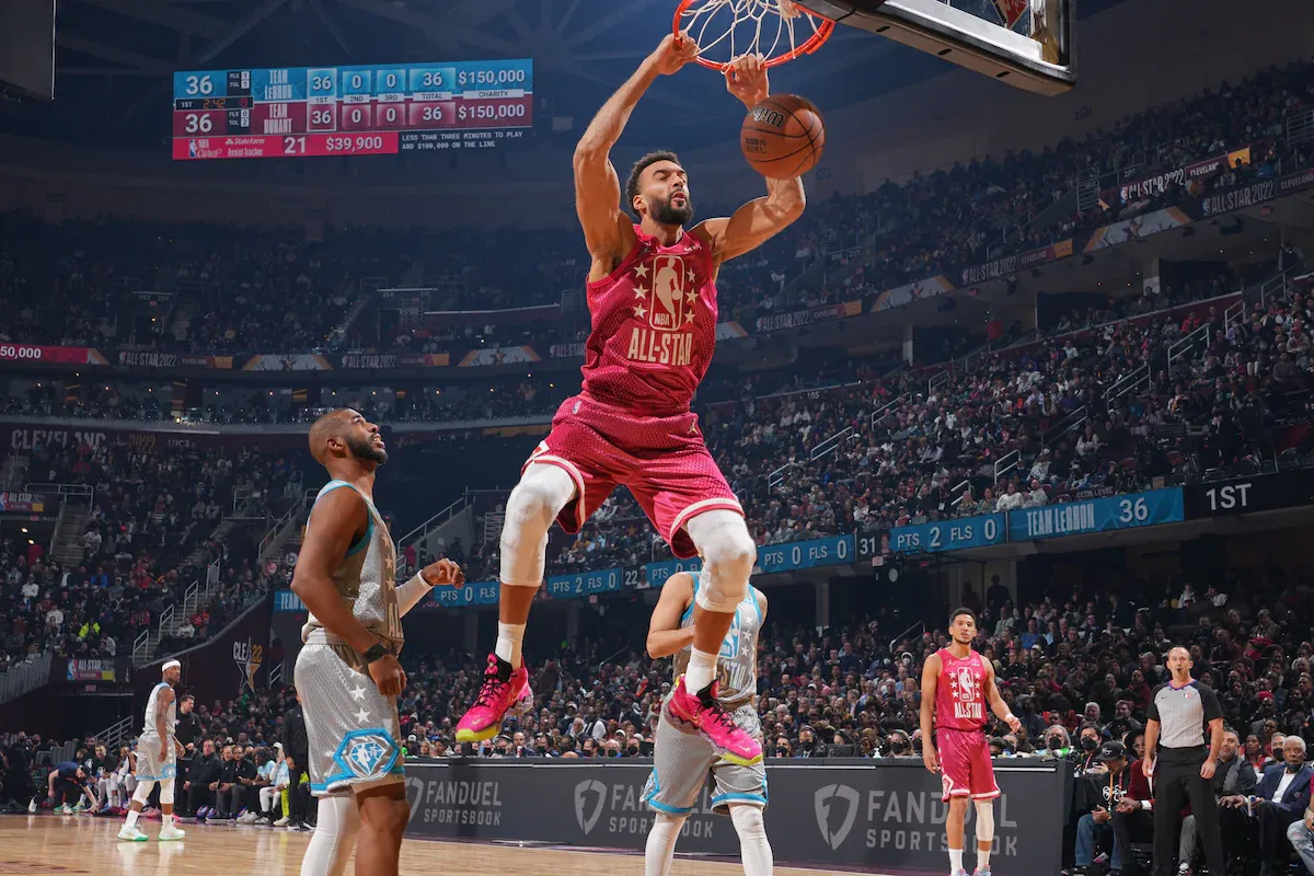 Rudy gobert hotsell all star 2019