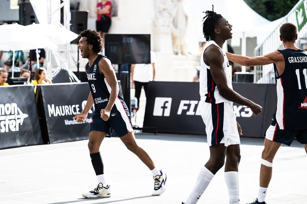 Coupe du monde 3×3 U18 L’équipe de France fait tomber Team USA