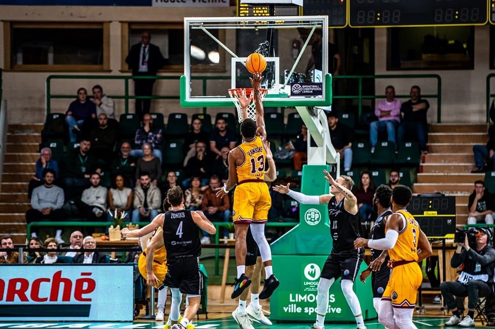 BCL Une première victoire pour Limoges Basket Europe