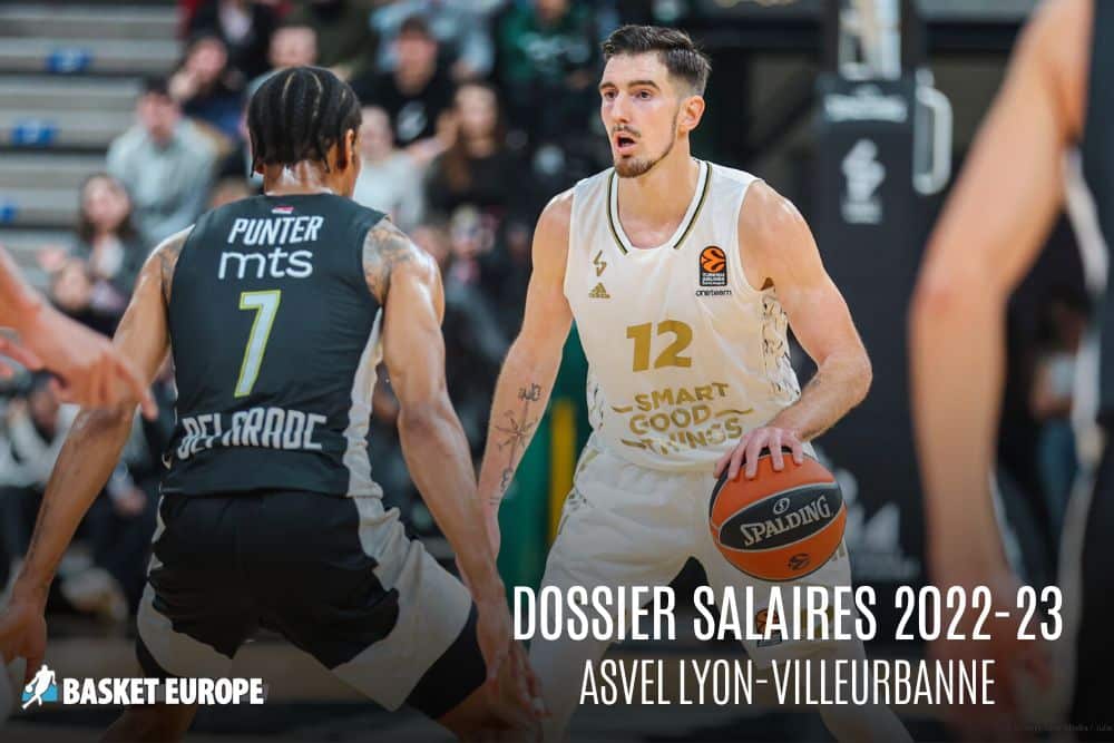 Salaires 202223 ASVEL Nando De Colo, premier millionnaire français