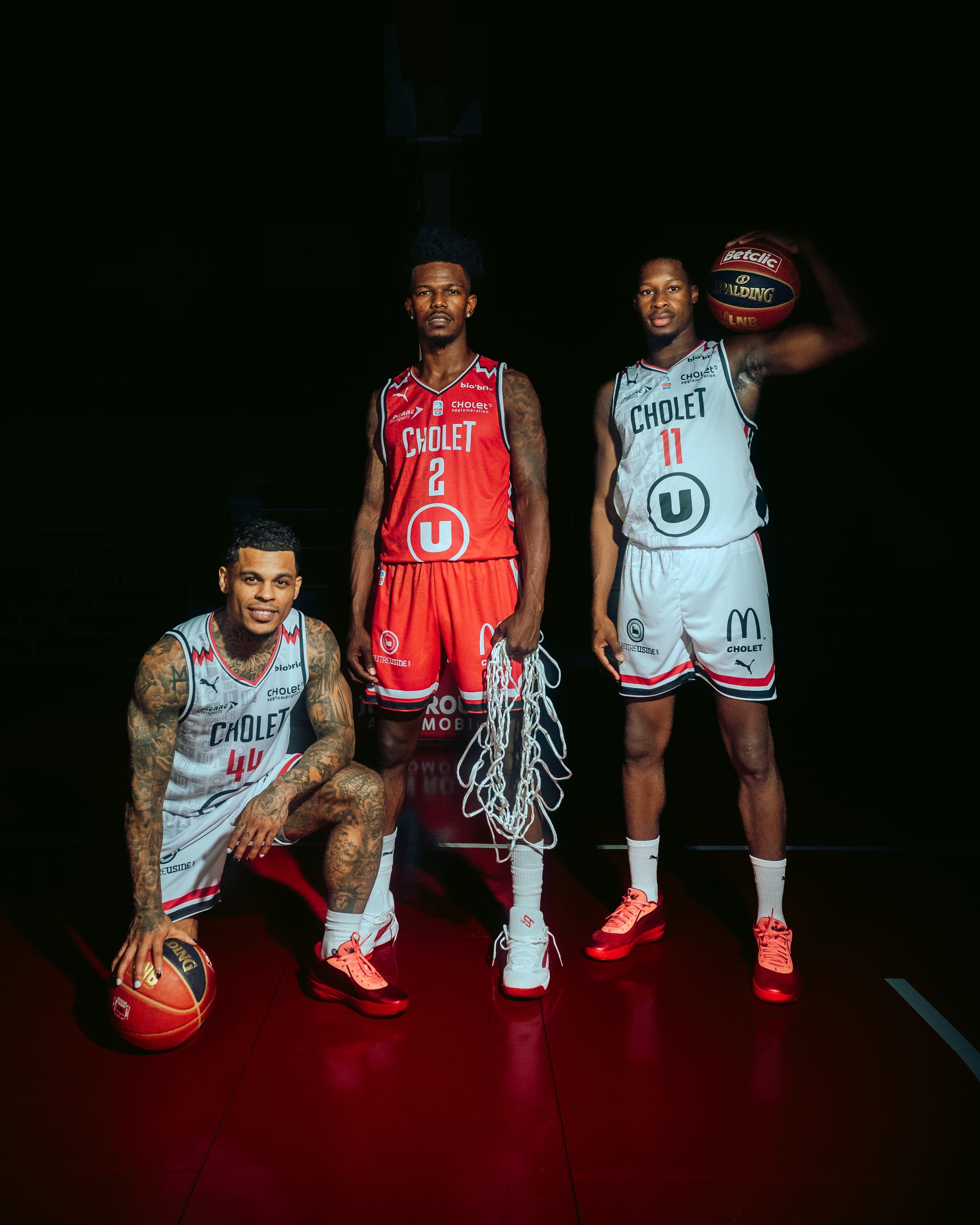 Les nouveaux maillots de Cholet Basket ont été dévoilés Basket Europe